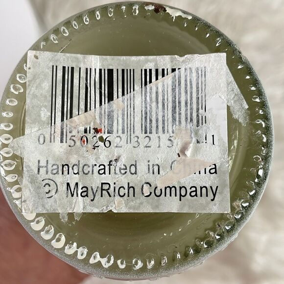 Mayrich Company Decorative Mccaw Bottle Vase ,White With Mccaw Graphic , 11 1/2” - Picture 7 of 7